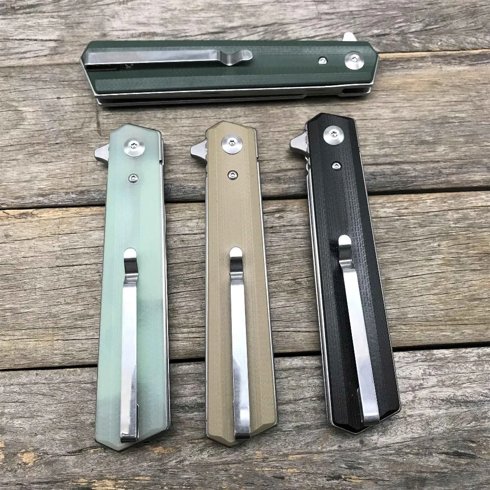 LDT Kwaiken складной нож G10 Ручка 9Cr18Mov лезвие шарикоподшипник тактический нож Открытый Отдых выживания Ножи карманный нож EDC