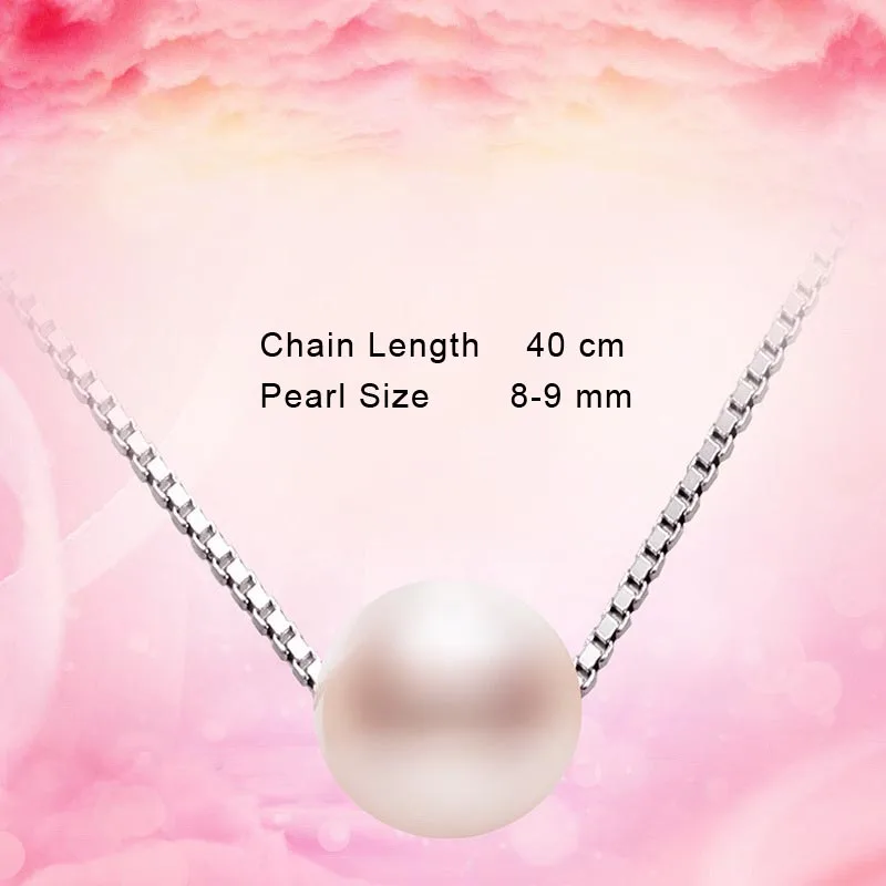 BSL Интернет магазин модное простое натуральное жемчужное ожерелье с цепочкой из