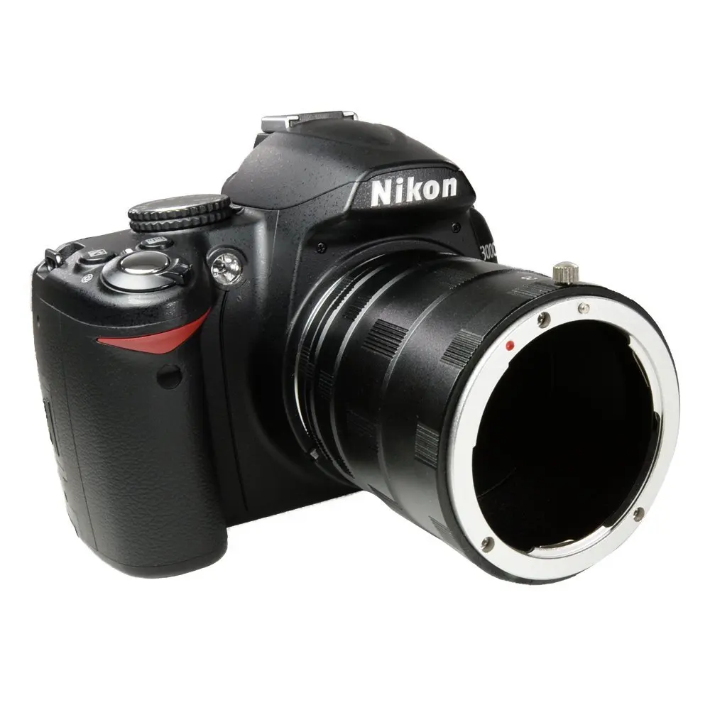 Макроудлинительное трубчатое кольцо-адаптер для объектива для Nikon DSLR D7000 D7100 D7200 D5100 D5200 D3200 D90 D810 D800 D700 D750 D610 D500 D600