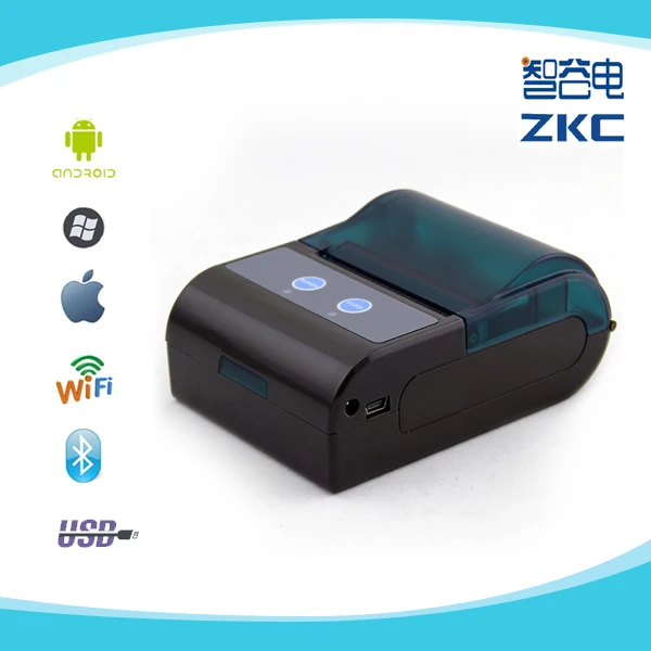 ZKC 5804 58 мм Bluetooth 2 0 мини телефон с перезаряжаемой батареей|phone printer|cell phone printermini