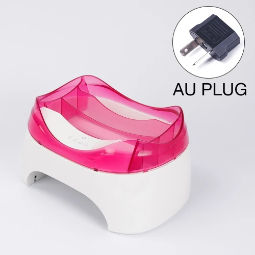 AU Plug Pink 2 в 1 36 Вт Светодиодная УФ-лампа для ногтей Сушилка для ногтей Маникюрный Инструмент органайзер для хранения Nial Гель Инструменты Maincure Pusher/Scissor контейнер - Цвет: AU Plug Pink
