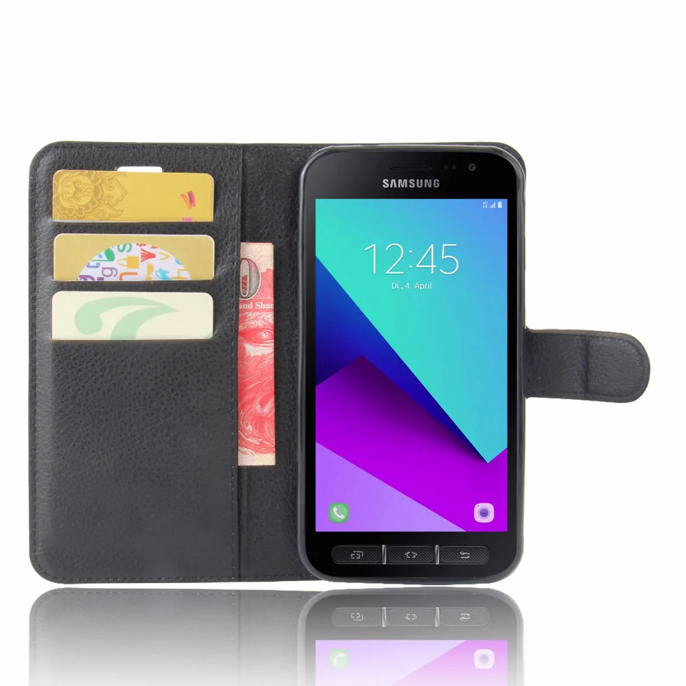 YINGHUI чехол для телефона Samsung Galaxy Xcover 4 подставки кошелек ПУ кожа чехлы телефонов