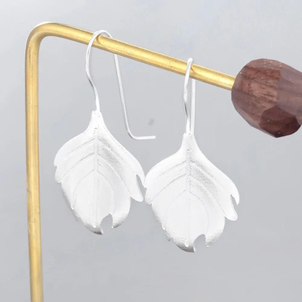 Висячие серьги Cxwind с милыми листьями модные длинные подарок для девушки и