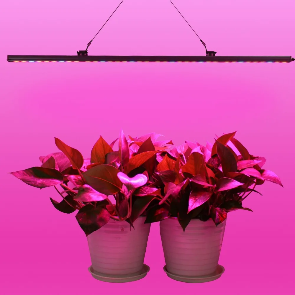 Водонепроницаемая светодиодная УФ лента для выращивания растений 108 ВТ|led grow|lamp