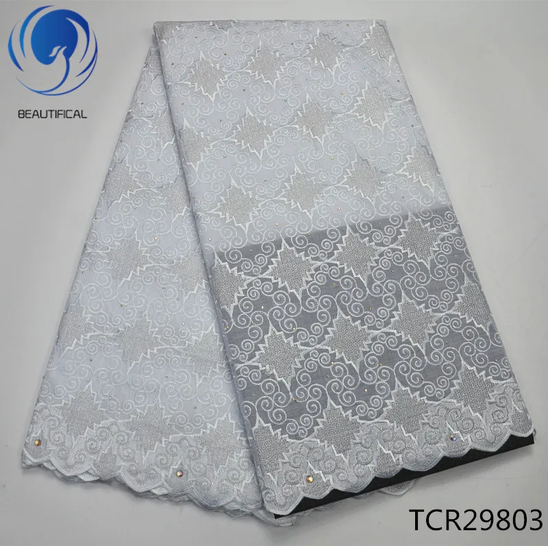 BEAUTIFICAL african swiss lace fabric cotton pink voile in switzerland high quality 5yards TCR298 | Дом и сад