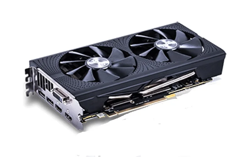 Сапфировая графическая карта rx580 2048sp 8g OC radeon GDDR5 256bit 14nm amd 8000MHz 1306MHz DirectX 12 2048 единиц