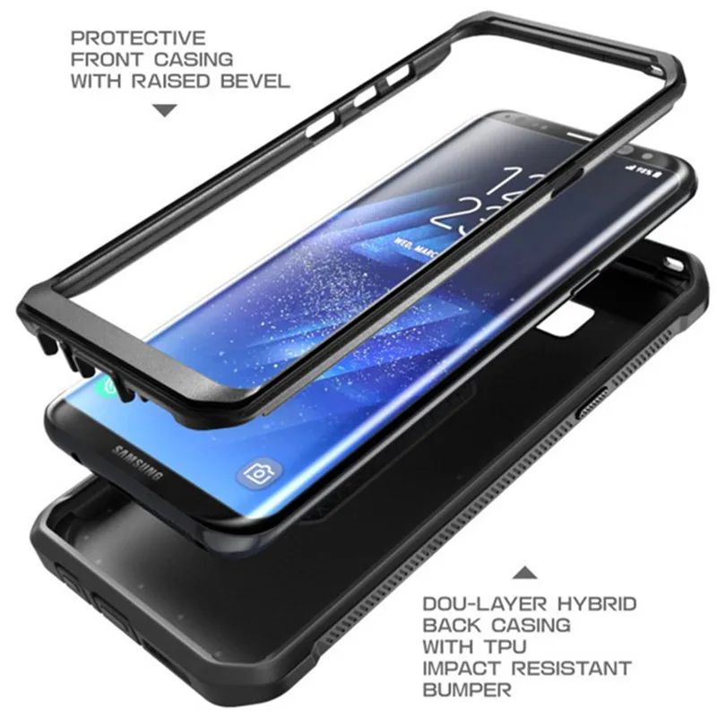 KQJYS роскошный ударопрочный бронезащитный чехол для Samsung Galaxy S8 Plus S7 S6 мощный