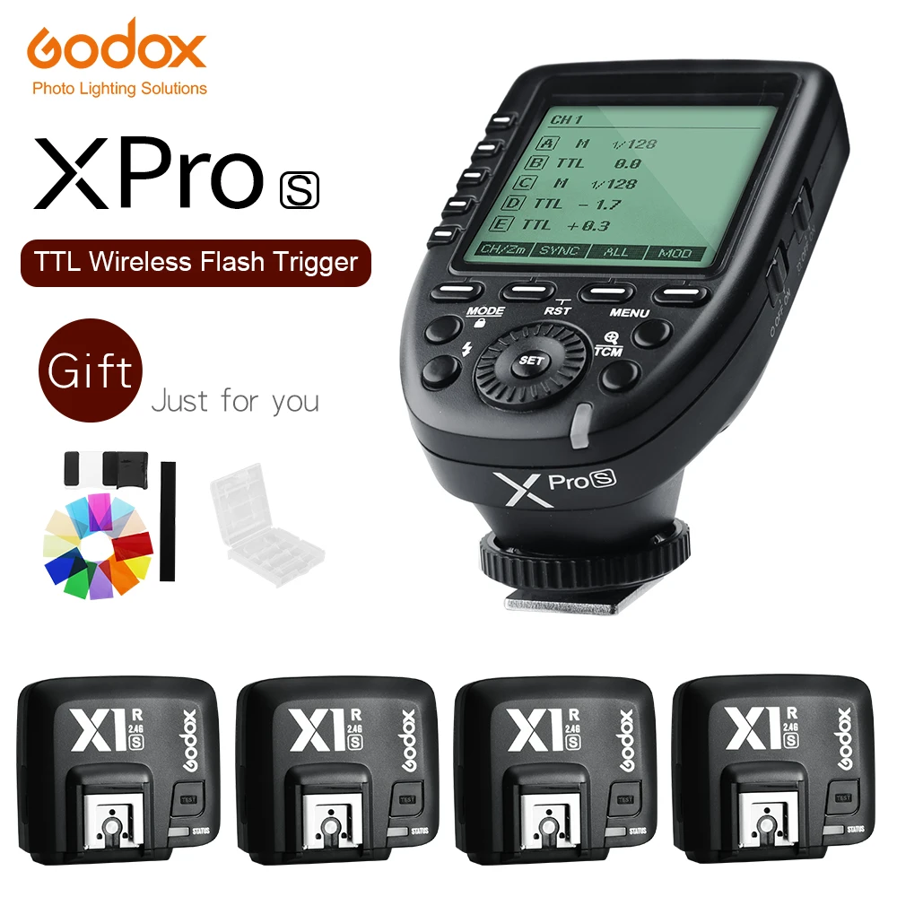 В наличии пульт дистанционного управления Godox Xpro-S TTL II 2 4G X System с беспроводным
