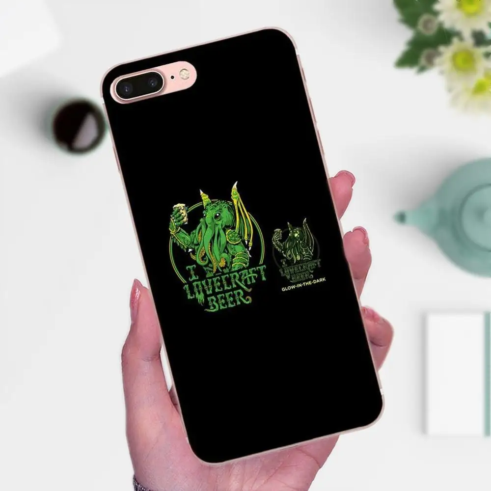 Для Xiaomi Redmi Note 2 3S 4 4A 4X 5 5A 6 6A Pro Plus уникальный прозрачный чехол из ТПУ Land Lovecraft |
