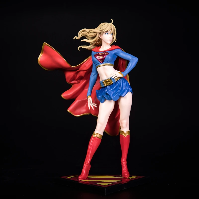 DC комикс бискудзё статуя фильм ТВ супер герой Супермен джутик Лига серия девушка