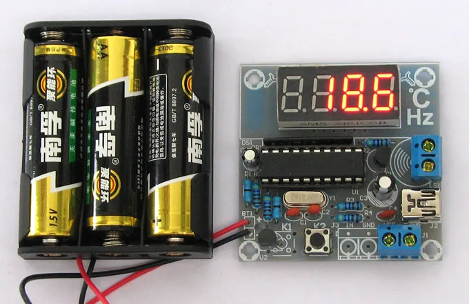 Цифровой термометр DS18B20 электронные наборы сделай сам для пайки тренировочная