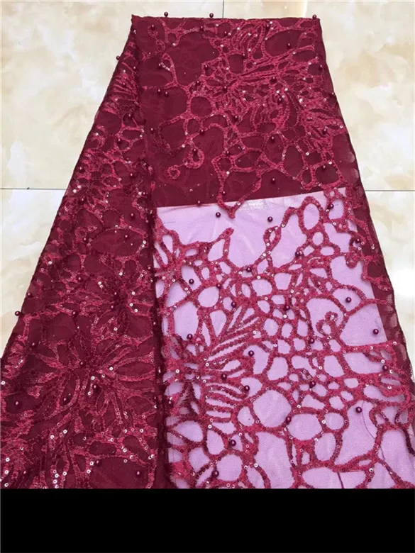 Африканская кружевная ткань высокое качество 2019 блестящие нигерийские