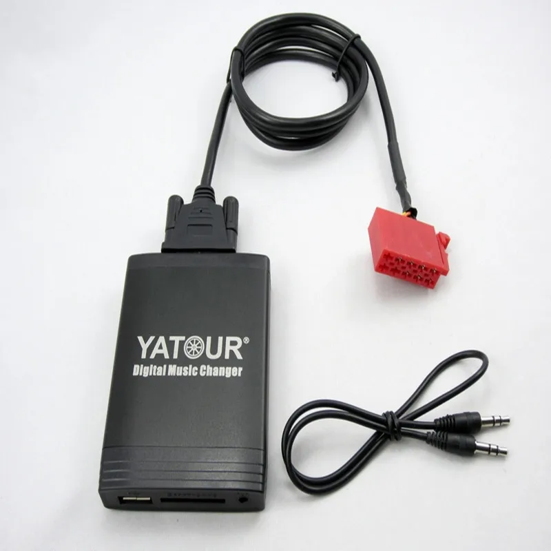 Yatour ytm 06 автомобильный аудио для Mercede Benz 10 контактный 1994 1998 W140 W202 W210 Цифровой