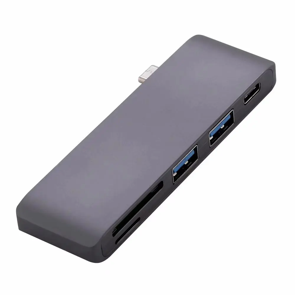 Тип-C USB концентратор до 2-порт USB3.0 + SD/устройство для считывания с tf-карт зарядка