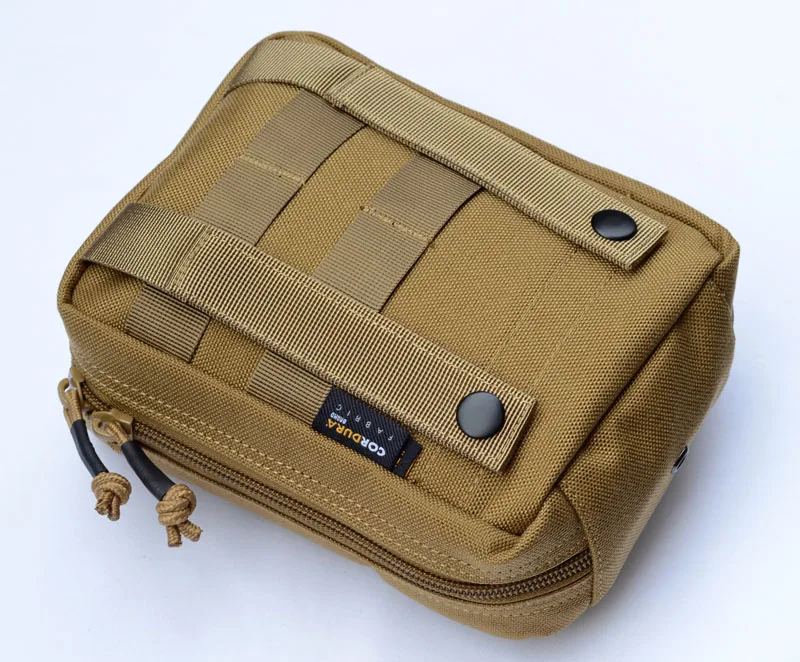Военная MOLLE медицинская сумка EMT Военная охотничья сумка для выживания Аптечка Травма Комплект из двойного слоя Cordura 1000D нейлон