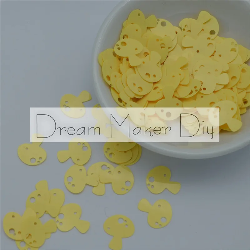 

1000PCs(50g) 11*12mm Mushroom Shape Wholesale toadstools Sequins Sewing Scrapbooking Craft Christmas decoration Confetti