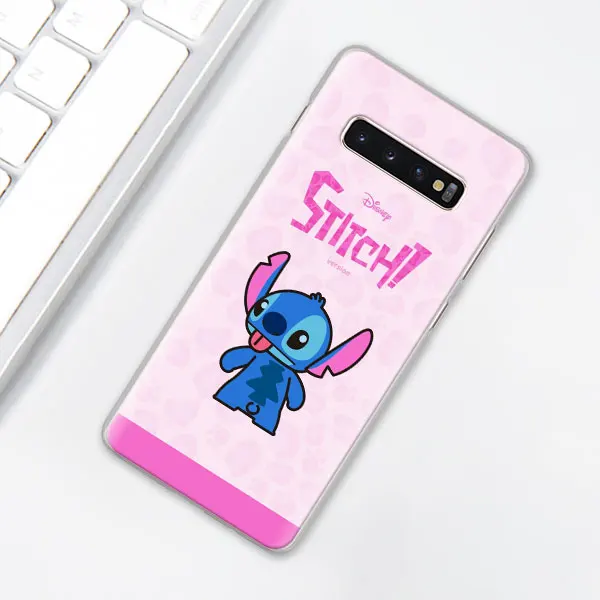 007 Милый мультфильм, Стич чехол для телефона для samsung Galaxy S10e S10 плюс S7 S8 S9 Plus, Note 8, 9, 10, плюс S10 5G M20 M30 жесткий чехол Coque - Цвет: 007