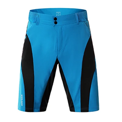 blue WOSAWE велосипедные шорты, велосипедная одежда, дорожный MTB, свободный крой, водонепроницаемые, для велоспорта, короткие, для отдыха, для горного велосипеда, велосипедное нижнее белье с подкладкой - Цвет: blue