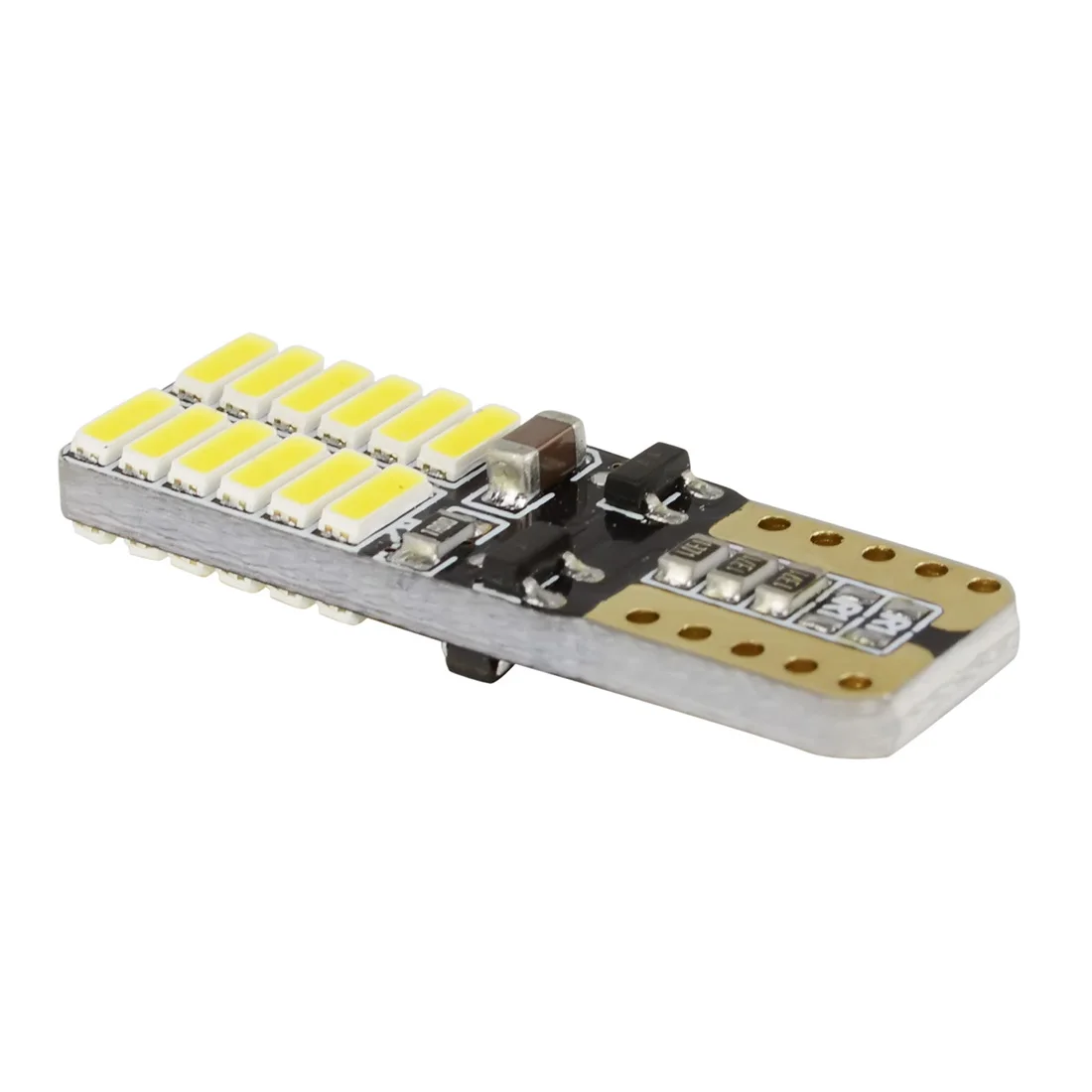 Safego 10 шт. W5W светодиодный Canbus 194 168 T10 лампочки 4014 24 SMD автомобильный Interiror для чтения