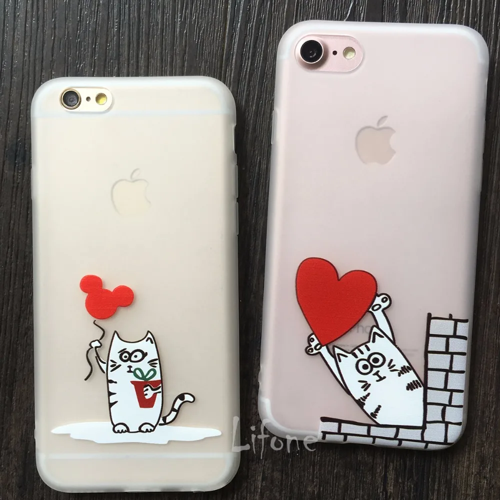Kerzzil модные 3D роспись цветы Фламинго Cat Чехол для iPhone 6 6S 7 Plus матовая Мягкие TPU