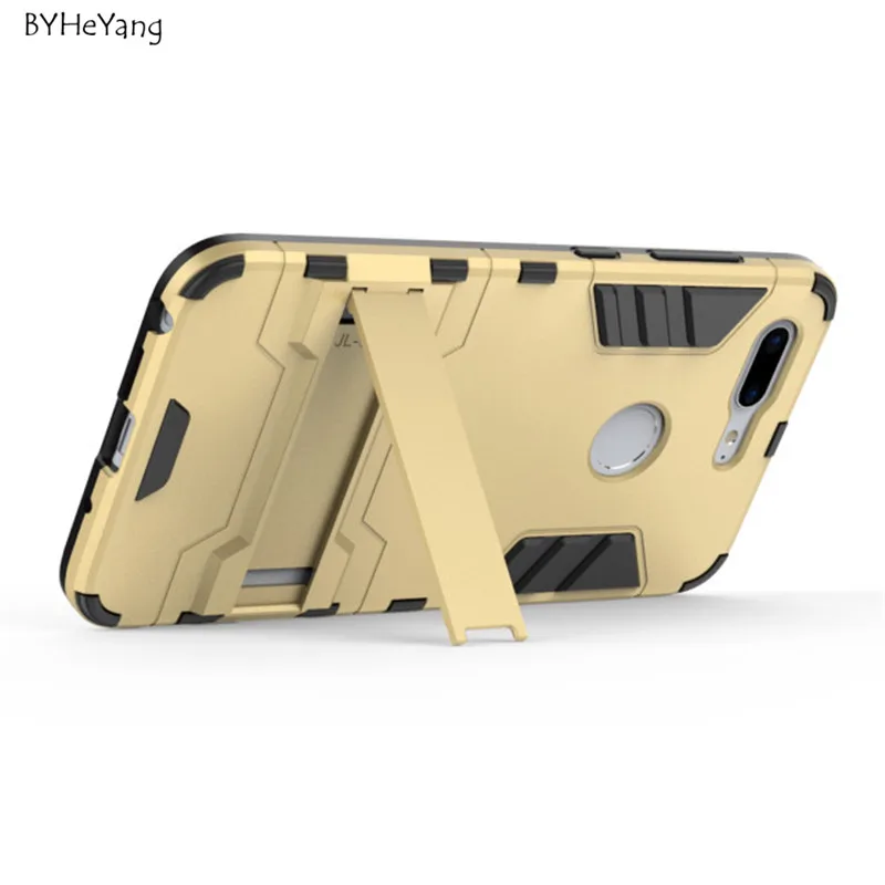 BYHeYang For Gionee S10 Case 5.5inch Silicone Phone Shockproof Robot Armor Hybrid Rubber Hard Back Cover |