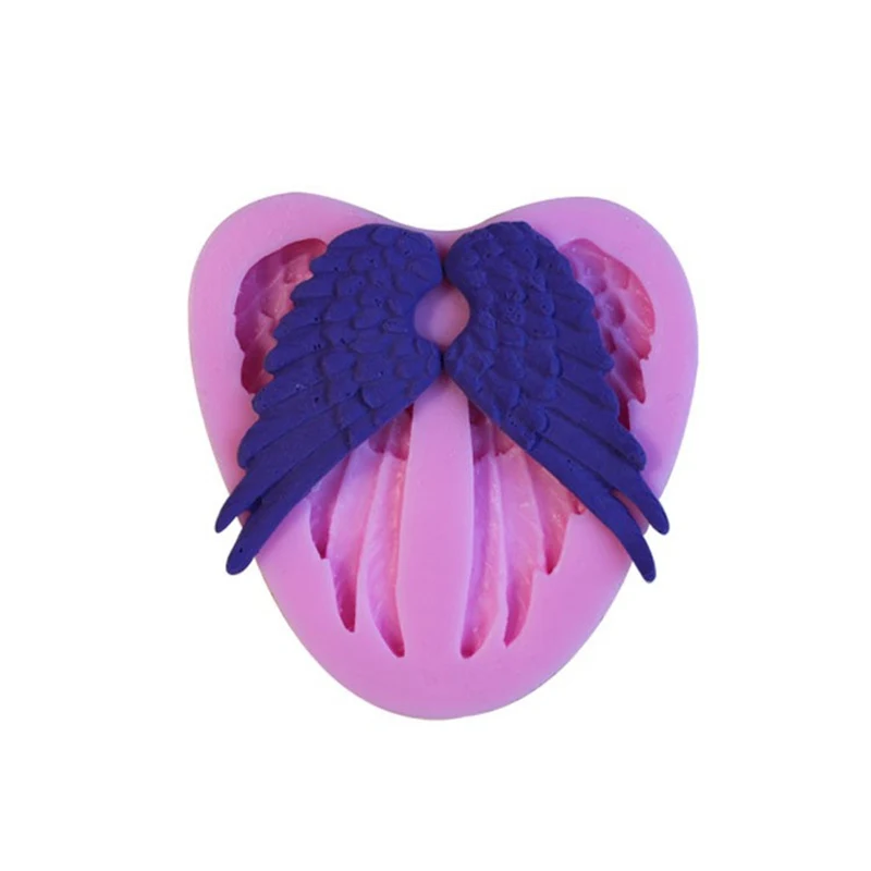 Силиконовая форма для мыла Angel Wings полимерная глина инструменты украшения тортов