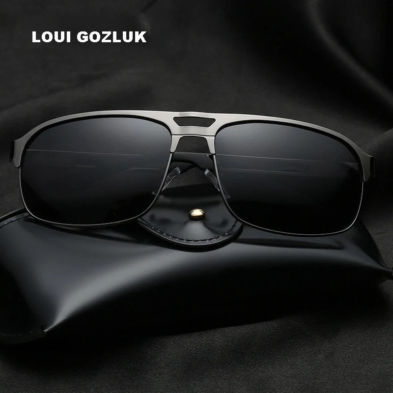 Солнцезащитные очки поляризационные для мужчин и женщин брендовые дизайнерские