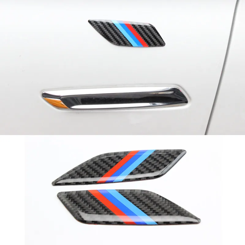 2 шт. стикер для кузова автомобиля из углеродного волокна BMW E36 E39 E46 E90 E60 E30 E70 F30 |