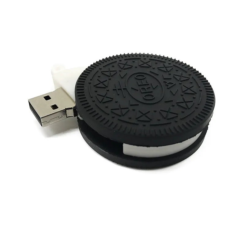 usb флеш-накопитель 128 ГБ памяти usb 2,0 флеш-накопитель 16 ГБ 4 ГБ 8 ГБ Флешка 32 Гб 64 Гб памяти usb Oreo печенье лучший подарок