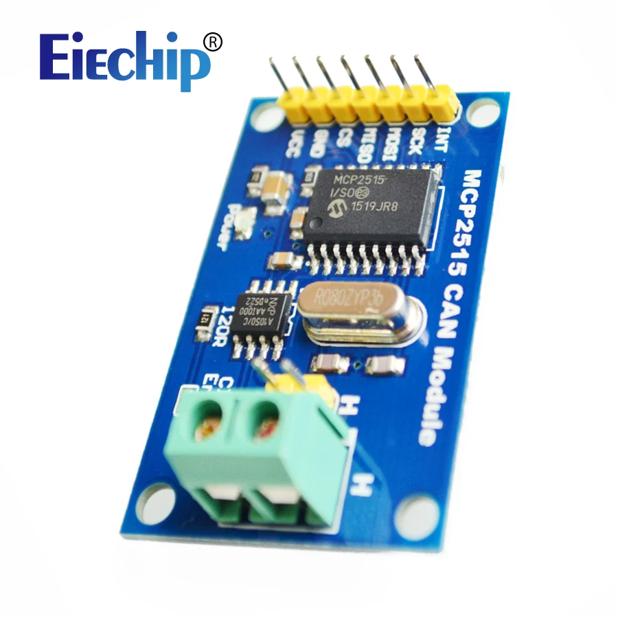 MCP2515 CAN шина модуля TJA1050 приемник SPI для 51 MCU контроллер рычага|spi|spi modulespi controller |