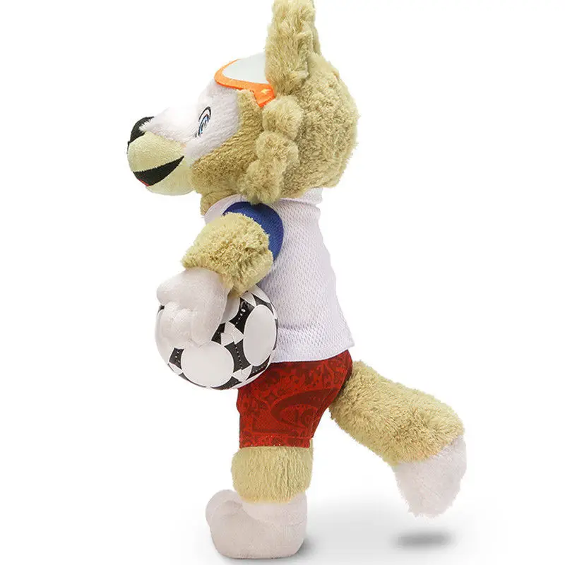 Аниме фигурка Русская модель di Calcio Mascotte Zabivaka Lupo Peluche Regalo дель Giocattolo|Персонажи