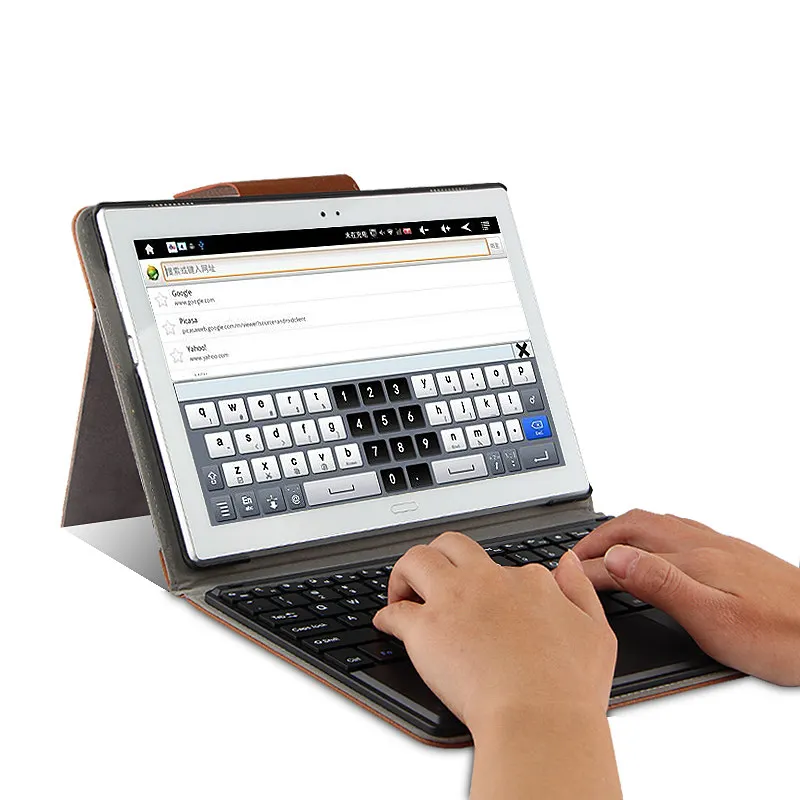 Магнитный чехол из искусственной кожи с Bluetooth клавиатурой для Lenovo Tab 4 Plus TB X704F X704N 10