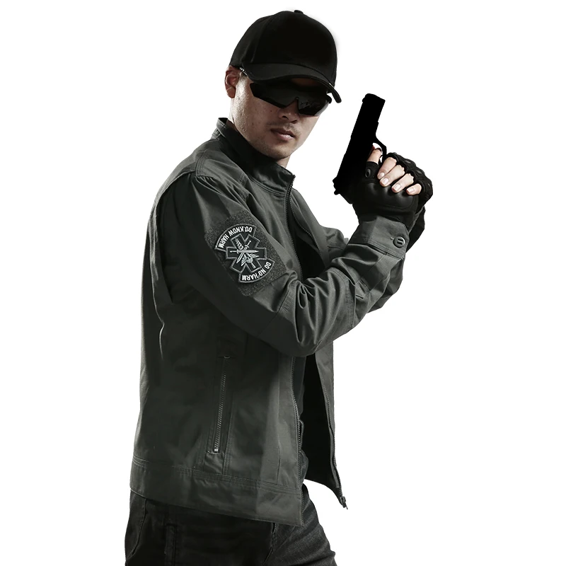Тактические CQB куртка Для мужчин тонкий износостойкой дышащей водоотталкивающей