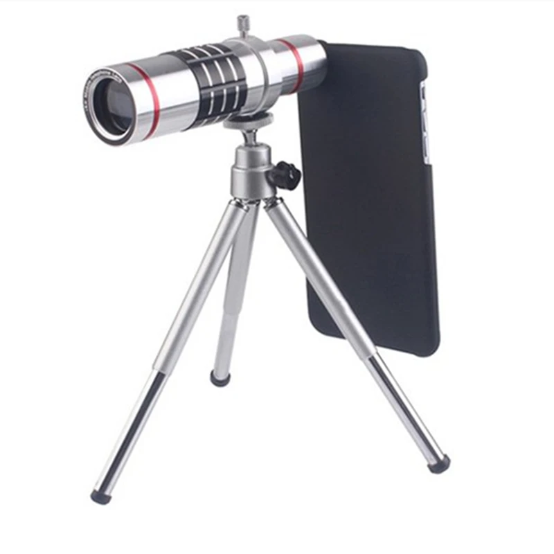 Телескоп с оптическим зумом для Samsung S6 Plus S7 Edge iPhone 6 6s Plus|zoom telescope camera lens|camera lens for