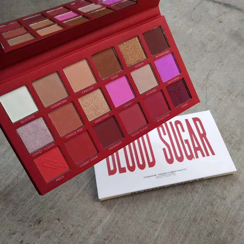 18 видов цветов Тени для век Новый макияж Ralnbow ваши глаза блестящие и матовые