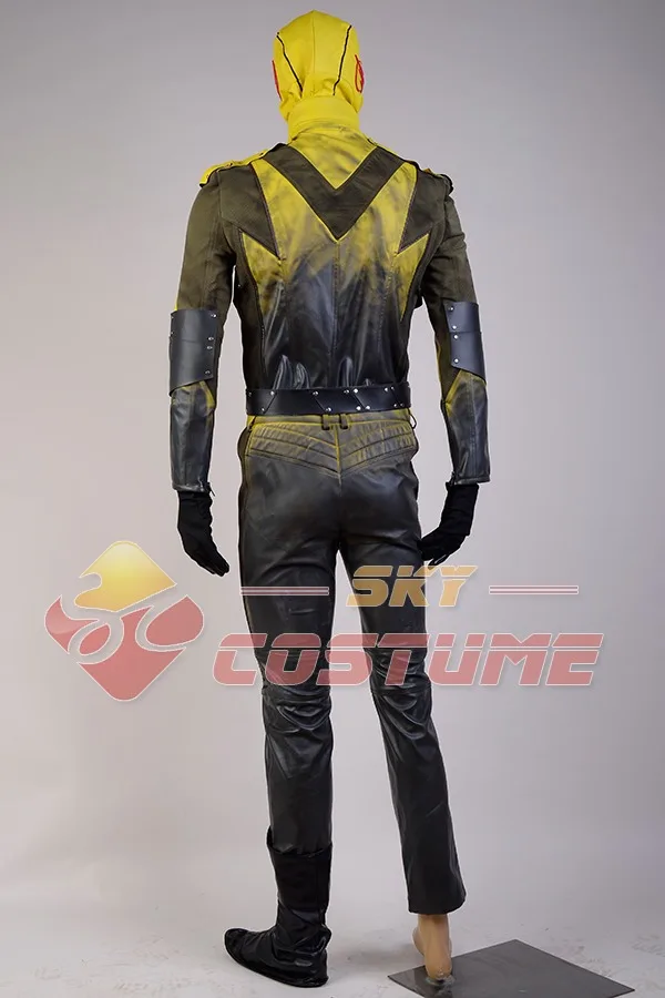 Флэш ТВ серия костюм для косплея с обратной вспышкой Ver. B Хэллоуин фильм взрослых