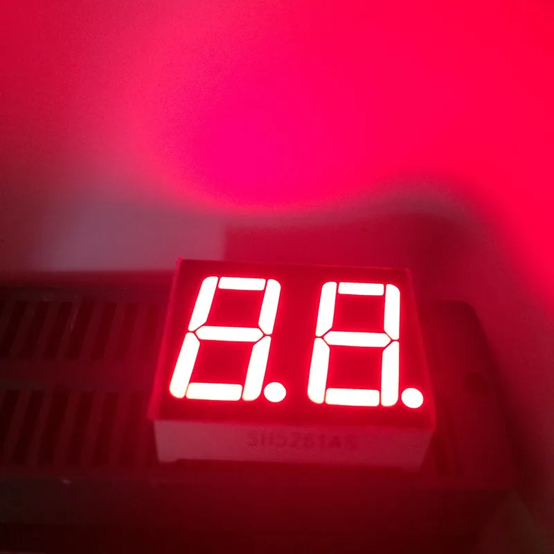 5 шт. 0,56 дюйма 1/2/3/4/5 бит цифровой светодиодный модуль 7-сегментная трубка 1 2 3 4 5 цифр 0,5" красный 7 сегментов дисплей CC CA