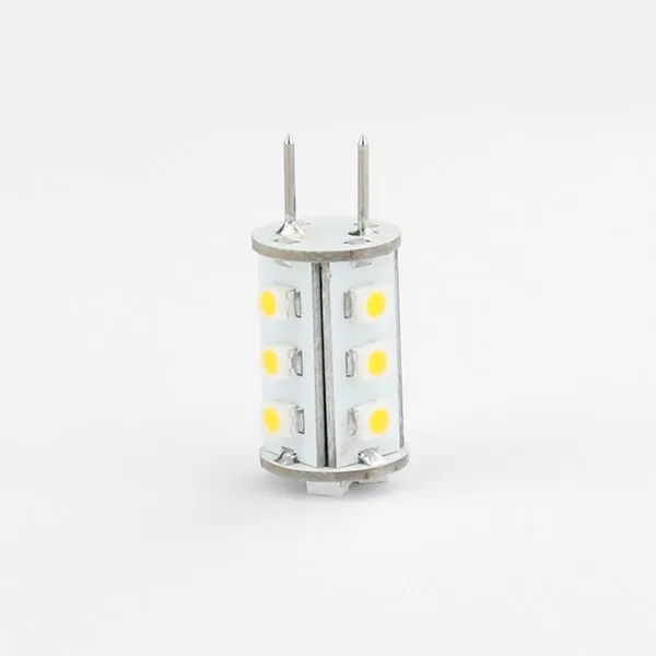 Диммируемая Светодиодная лампа 12 В постоянного тока GY6.35 15 светодиодов 3528SMD 0 9 Вт