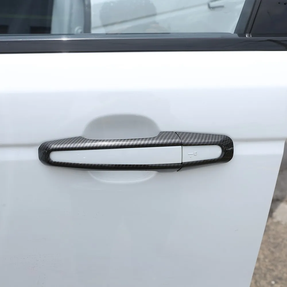 For Jaguar XE XFL F-Pace E-Pace X761 2017 2018 ABS Chrome Car Exterior Door Handle Cover Trim Auto Accessories | Автомобили и