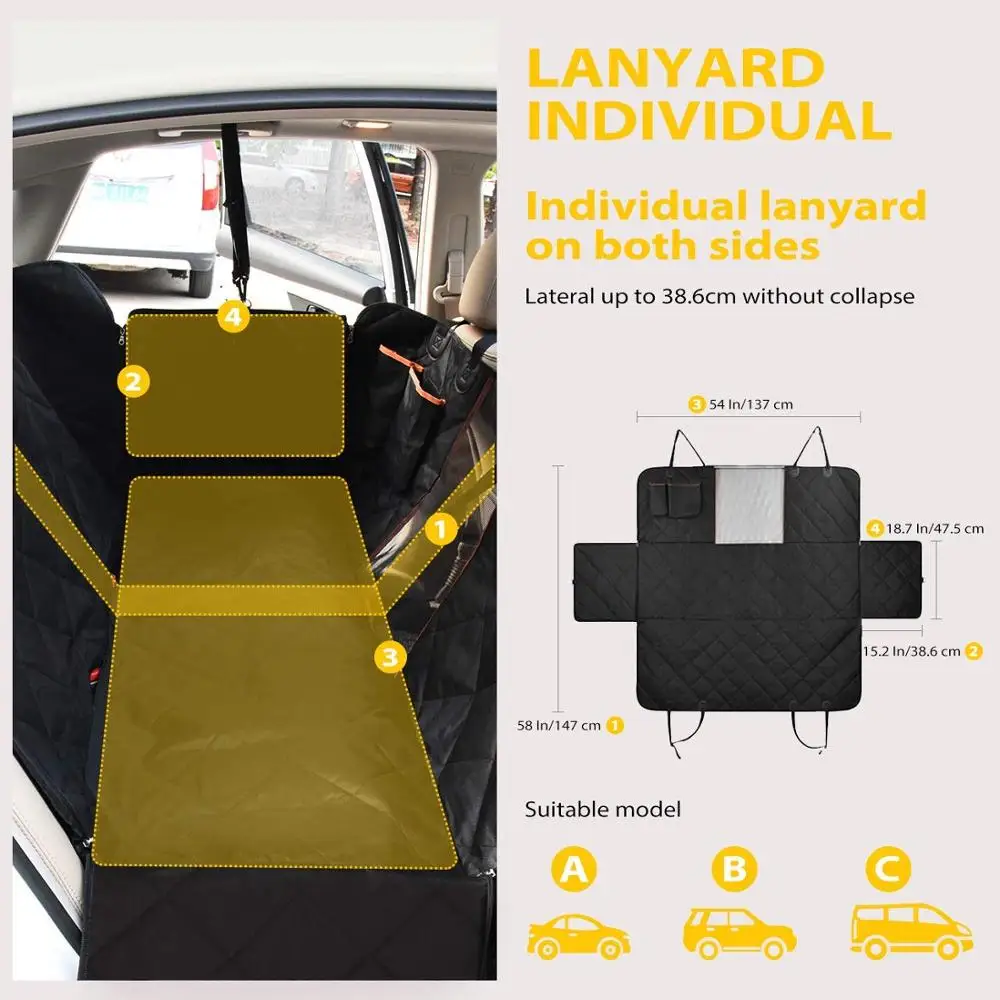 Практичная накидка на сиденье для домашних животных чехол автомобильное