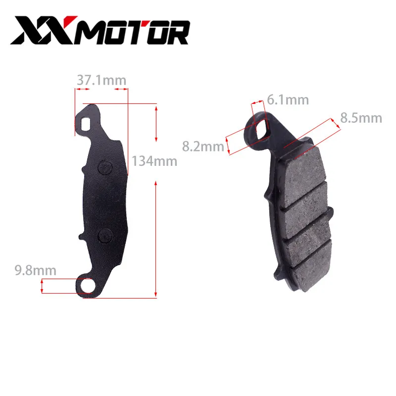 Передние правые тормозные колодки диски обувь для SUZUKI SV 400 00-02 SV400 03-05 GSF600 Bandit 00-04 GSX