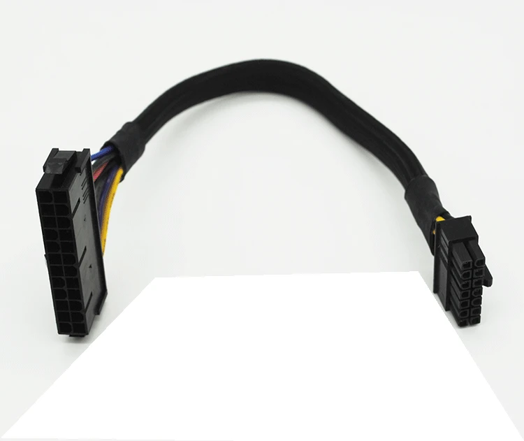 PC ATX 24Pin to 14Pin Power Supply Cable Cord 24p 14p 18AWG Wire for Lenovo Q77 B75 A75 Q75 H81 Motherboard F19808 | Компьютеры и офис
