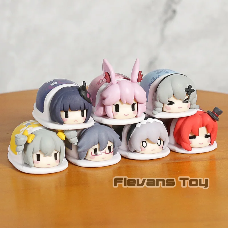 Аниме мультфильм MmiHoYo 3rd Kiana Bronya Yae Sakura Theresa Райден Мэй версия мини ПВХ Фигурки