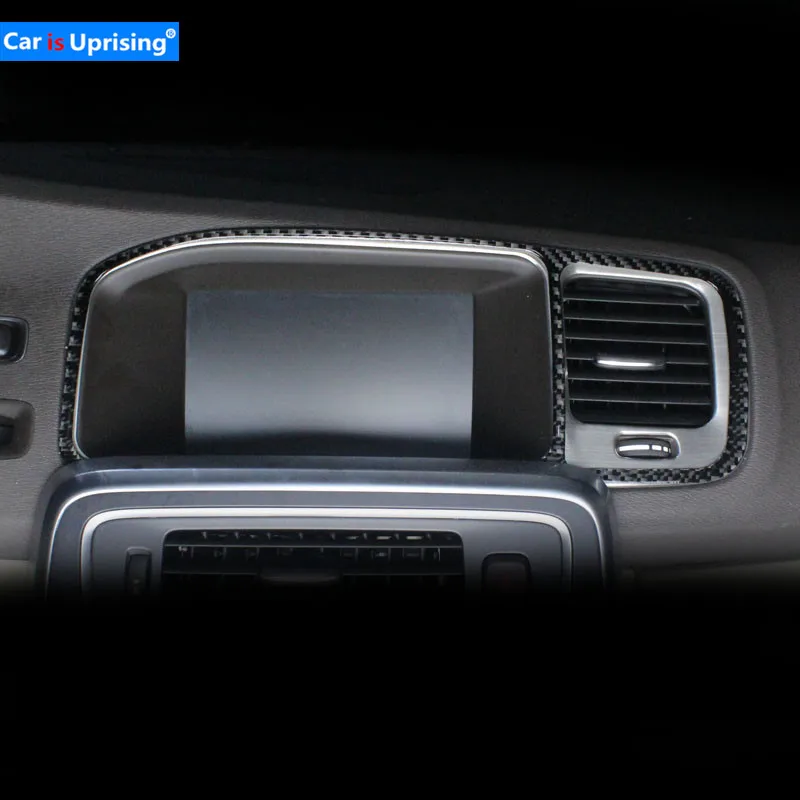 Автомобильный Стайлинг для Volvo S60 V60 из углеродного волокна Refit специальные