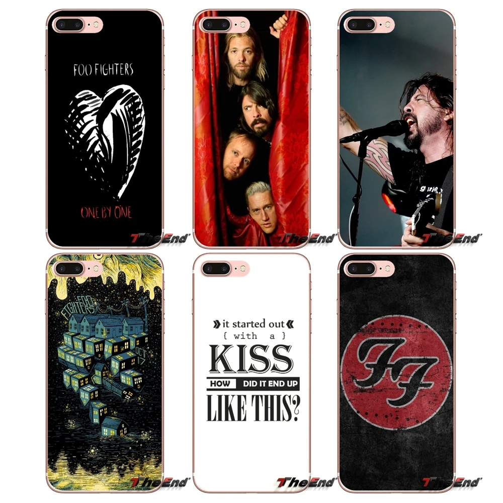 Foo Fighters для sony Xperia M2 M4 M5 E3 T3 XA Z Z1 Z2 Z3 Z5 компактный LG G4 G5 G3 G2 прозрачный мини мягкие