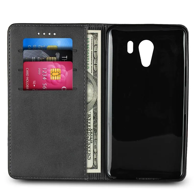 For Sharp Andriod One S2 PU Leather Magnetic Case Calf Grain Wallet cases with Card Slots Anti-Knock Cover Shell coque fundas | Мобильные