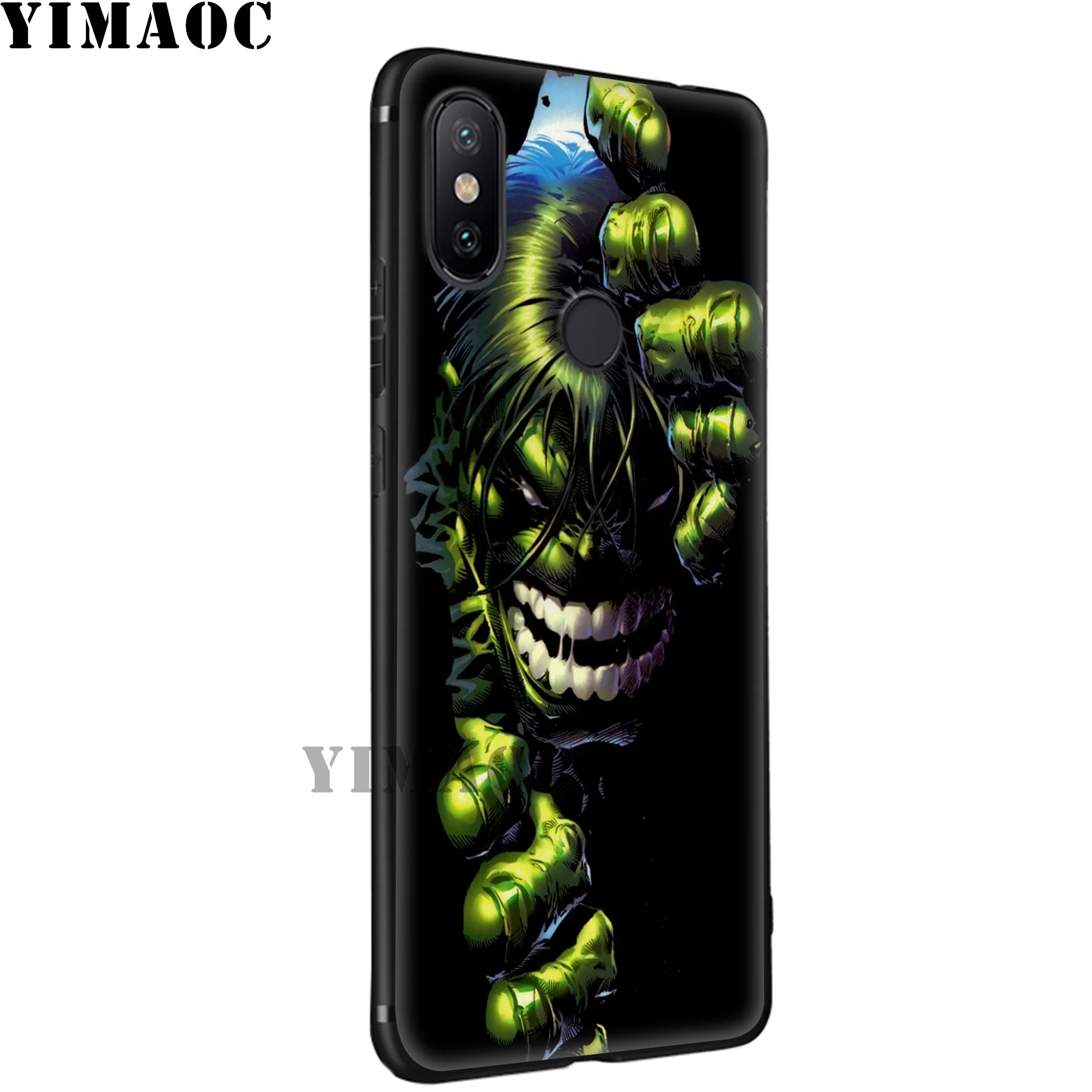 Yimaoc &quotХалк&quot &quotсупергерой Мягкий силиконовый чехол для Xiaomi Redmi 7A Note 7 6 6A 5 4 4X 4A 5A S2