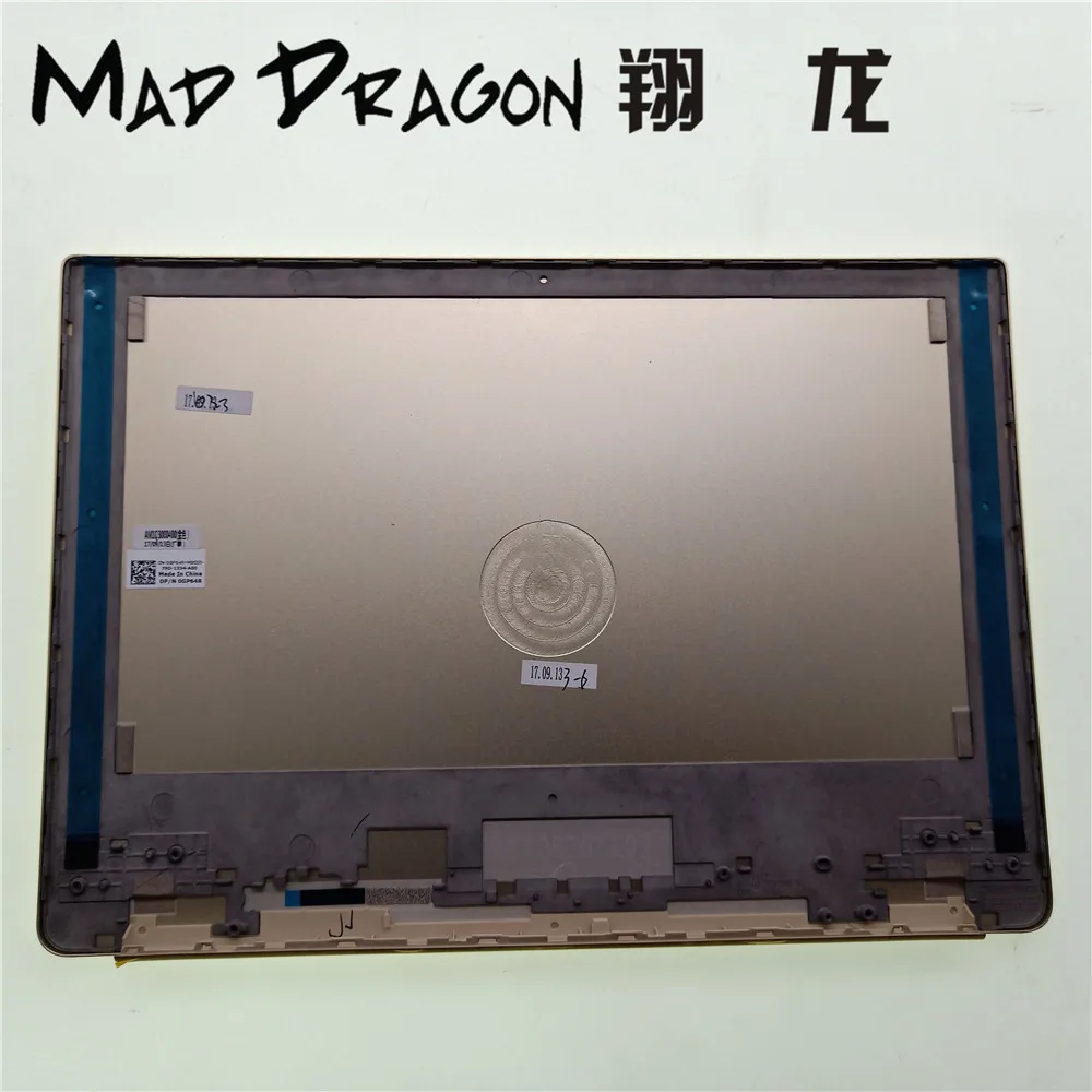 Совершенно новый ноутбук MAD DRAGON верхняя крышка ЖК-дисплея Золотая задняя для Dell