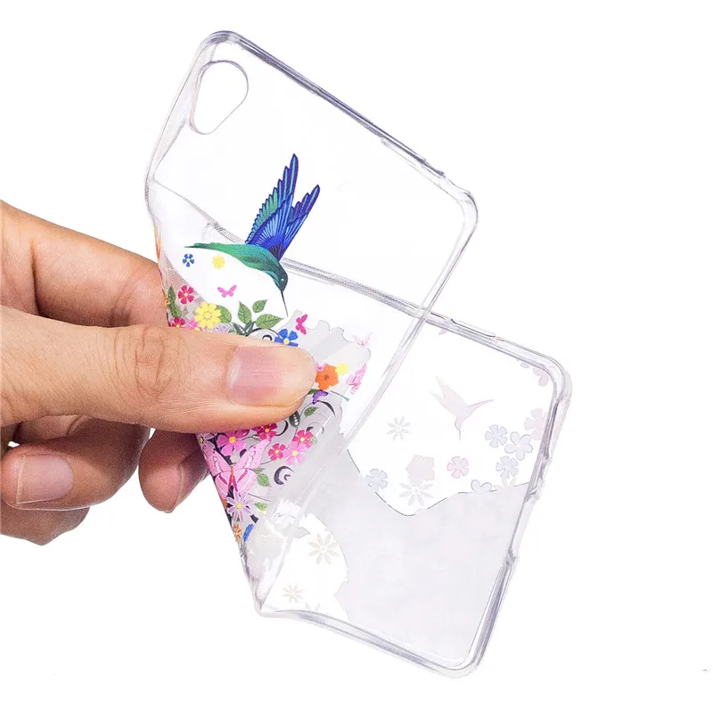 Howanni Soft Colorful Phone Case For Sony Xperia XA 5.0 Inch Silicone Colourful Back Cover Capa | Мобильные телефоны и