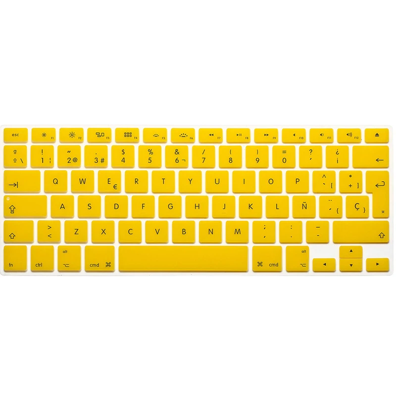 Защитная панель для ноутбука с испанской клавиатурой Macbook Air Pro Retina 13 15